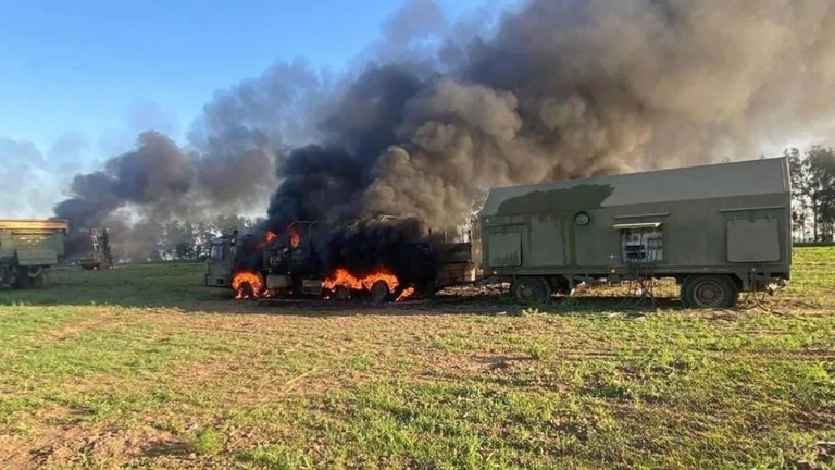 ウクライナ軍は今月、西側供与の武器によるロシア領の兵器攻撃に成功したと主張した/From Iryna Vereshchuk